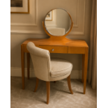 Art Deco Style Maple Dressing Table A premium Biedermeier or Art Deco revival writing desk or