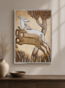 An Art Deco Graphic Art Print After John Skeaping (1901–1980) A large vertical decorative art