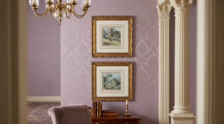 A Pair of Landscape Prints After John White Abbott (1763–1851) A pair of square-format colour