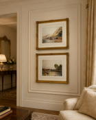 A Pair of Framed Topographical Landscape Prints, After Peter De Wint A fine pair of rectangular