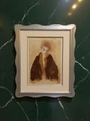 A Framed Fine Art Print After Roy Fairchild-Woodard (British 1953) contemporary decorative print