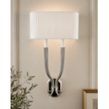 A Pair of Art Deco Style "Ruhlmann" Two-Light Wall Sconces by Chapman & Myers for Visual Comfort A