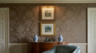 A Pair of Landscape Prints After John White Abbott (1763–1851) A pair of square-format colour