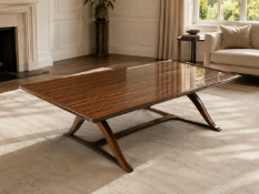 A Luxury Art Deco Style Macassar Ebony Coffee Table An exceptional contemporary coffee table