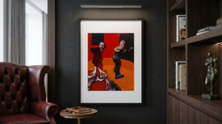 A Framed Francis Bacon 