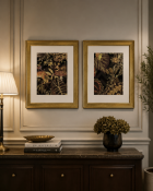 2 x framed wall art prints [ Loc 8 Elliot]