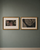 2 x abstract framed prints 64 x 47cm and 44 x 30cm [ Loc 6 OBRIEN]