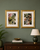2 x framed wall art prints [ Loc 13 Elliot]