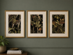 3 x framed wall art prints [ Loc 4 Elliot]