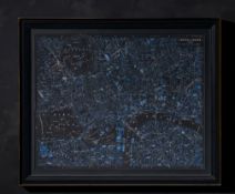 Timothy Oulton Savoy Maps London Art (109 x 90cm) The Timothy Oulton Savoy Maps London Art is a