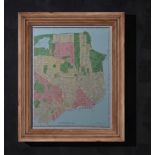 Timothy Oulton Classic Maps San Francisco Art (100 x 82cm) The Timothy Oulton Classic Maps San
