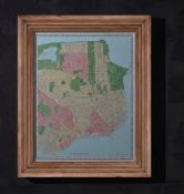 Timothy Oulton Classic Maps San Francisco Art (100 x 82cm) The Timothy Oulton Classic Maps San