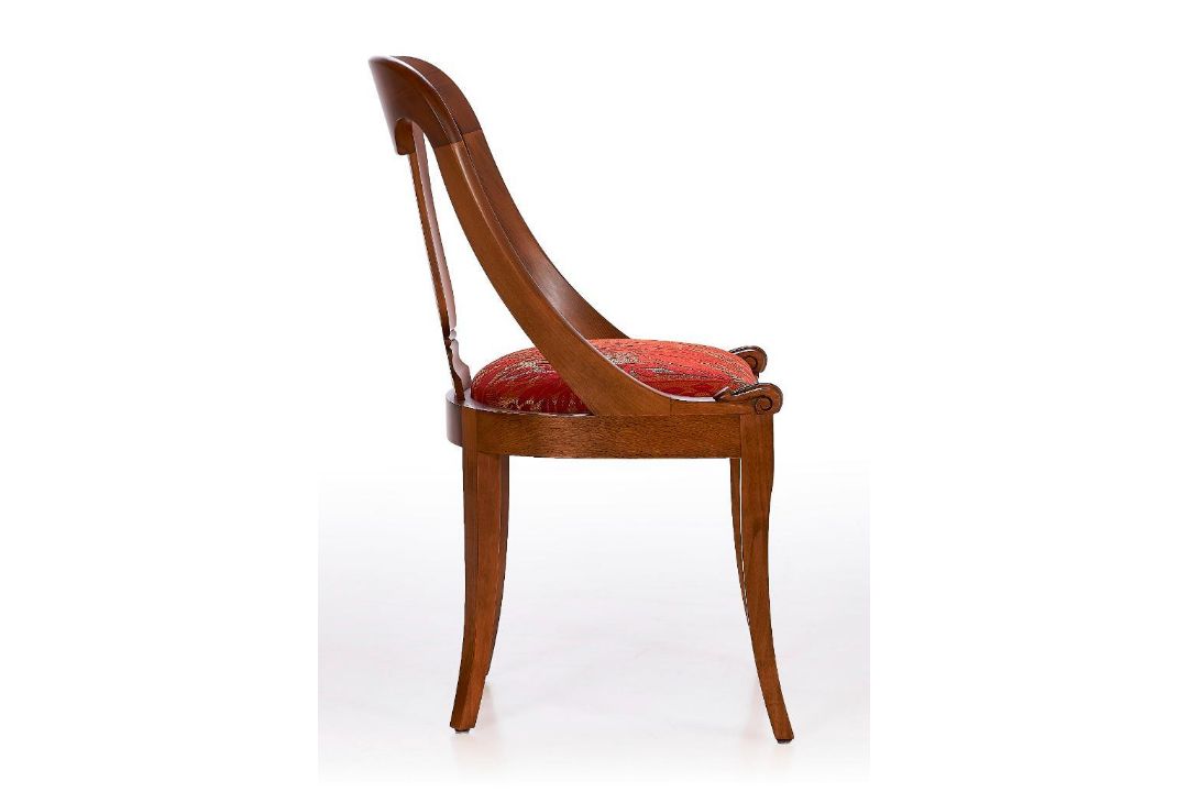 "Heurtault" chair is a sophisticated homage to the Empire style, masterfully designed to convey - Image 8 of 10
