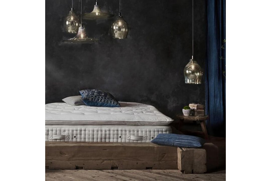 Timothy Oulton English Beam Bed UK Super King Base Unit  (183 x 198cm) — Masterfully crafted from - Image 3 of 3