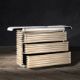 Timothy Oulton Castaway Large Chest in Aluminium Beached (120 x 51cm) is a coastal-inspired luxury - Image 1 of 5