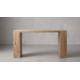 Timothy Oulton Braveheart Console Table (220 x 46 x 76cm) in Battered Plank is a commanding, - Image 2 of 4