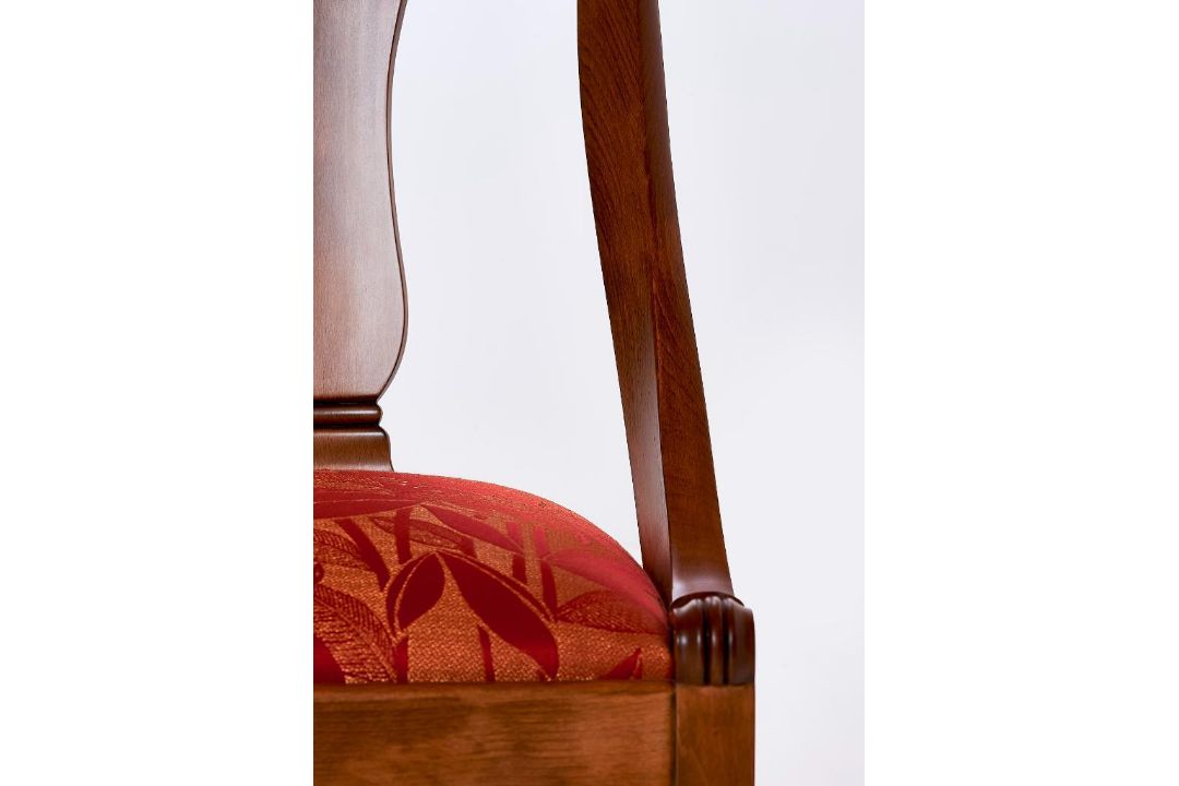 "Heurtault" chair is a sophisticated homage to the Empire style, masterfully designed to convey - Image 3 of 10