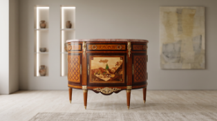 Louis XVI style Commode or Chest of Drawers 
