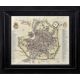 Timothy Oulton Classic Maps Milan Art (100 x 86cm) The Timothy Oulton Classic Maps Milan Art is an - Image 1 of 2
