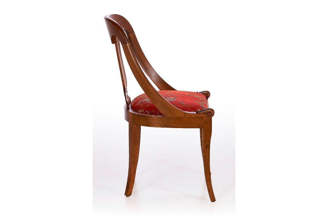 "Heurtault" chair is a sophisticated homage to the Empire style, masterfully designed to convey - Image 9 of 10