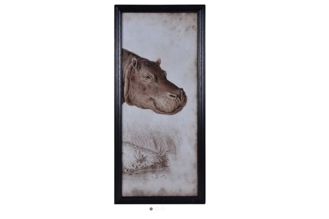 Timothy Oulton "Animal Hippo" Complete Triptych Set (Left, Center, Right) — Offered as a complete - Image 7 of 7