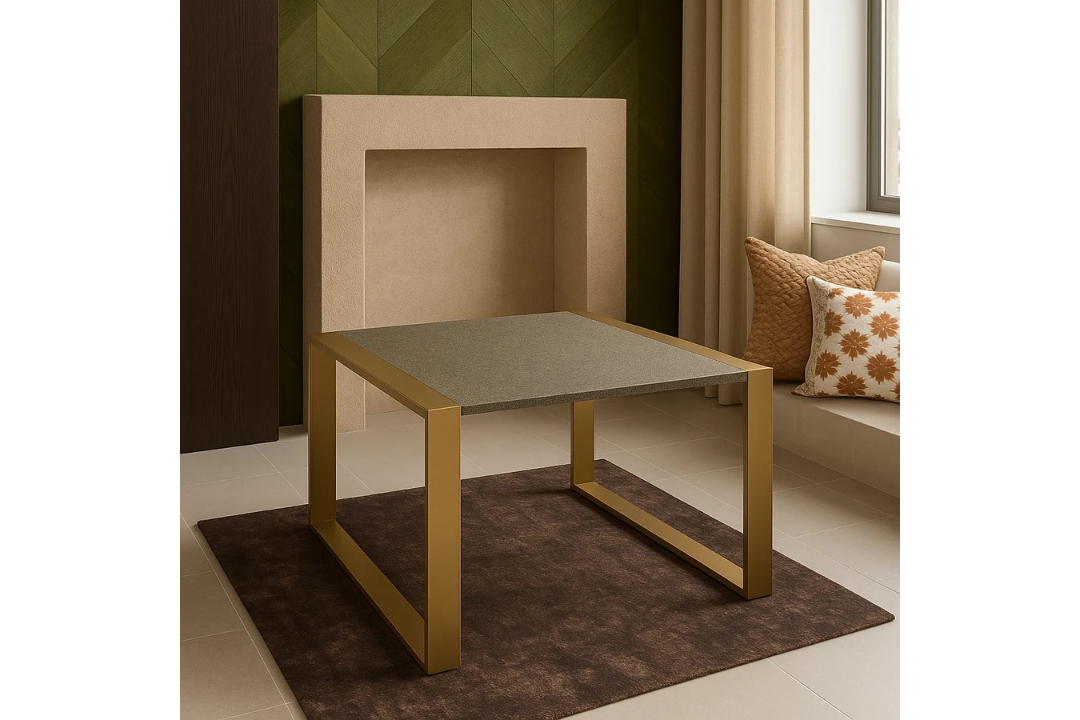 Strata Square Coffee Table Sophisticated Strata Square Coffee Table, expertly crafted with a - Image 1 of 3