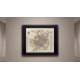Timothy Oulton Classic Maps Milan Art (100 x 86cm) The Timothy Oulton Classic Maps Milan Art is an - Image 2 of 2