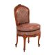 Louis XV style Chauffeuse Chair, a low – seated fireside chair (from the French chauffer, to heat) - Image 7 of 9
