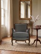 Louis XV Armchair Nogaret Style This exquisite armchair embodies the perfect, balanced elegance