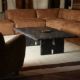 Timothy Oulton Quarry Rectangular Coffee Table (150 x 90cm) in Black Slate Satin is a ruggedly - Image 4 of 4