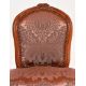Louis XV style Chauffeuse Chair, a low – seated fireside chair (from the French chauffer, to heat) - Image 5 of 9