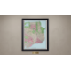 Timothy Oulton Maps San Francisco Art (100 x 82cm) The Timothy Oulton Maps San Francisco Art black - Image 2 of 2