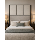Manake - Superking Headboard Luxurious Manake Superking Headboard, bespoke-crafted with a dark