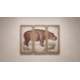 Timothy Oulton "Animal Hippo" Complete Triptych Set (Left, Center, Right) — Offered as a complete - Image 3 of 7