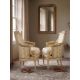 A Pair of Louis XVI easy chair "Lerouge" Copy after work signed Lerouge – The back is curved and - Image 2 of 8