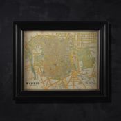 Timothy Oulton Classic Maps Madrid Art (100 x 82cm) The Timothy Oulton Classic Maps Madrid Art is