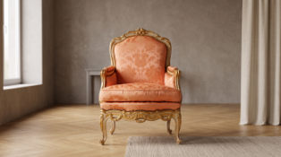 Our Louis XV style Copenhague Chair An exceptional Louis XV 
