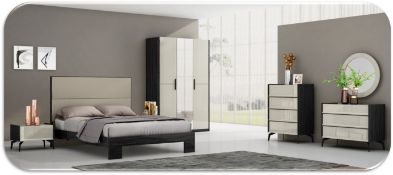 Furniture Package Bella Set 2 (Double Bed) Transform your space with the contemporary Bella suite, a