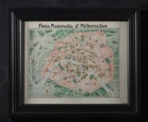 Timothy Oulton Classic Maps Paris Art (100 x 82cm) The Timothy Oulton Classic Maps Paris Art is an