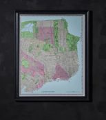 Timothy Oulton Maps San Francisco Art (100 x 82cm) The Timothy Oulton Maps San Francisco Art is a