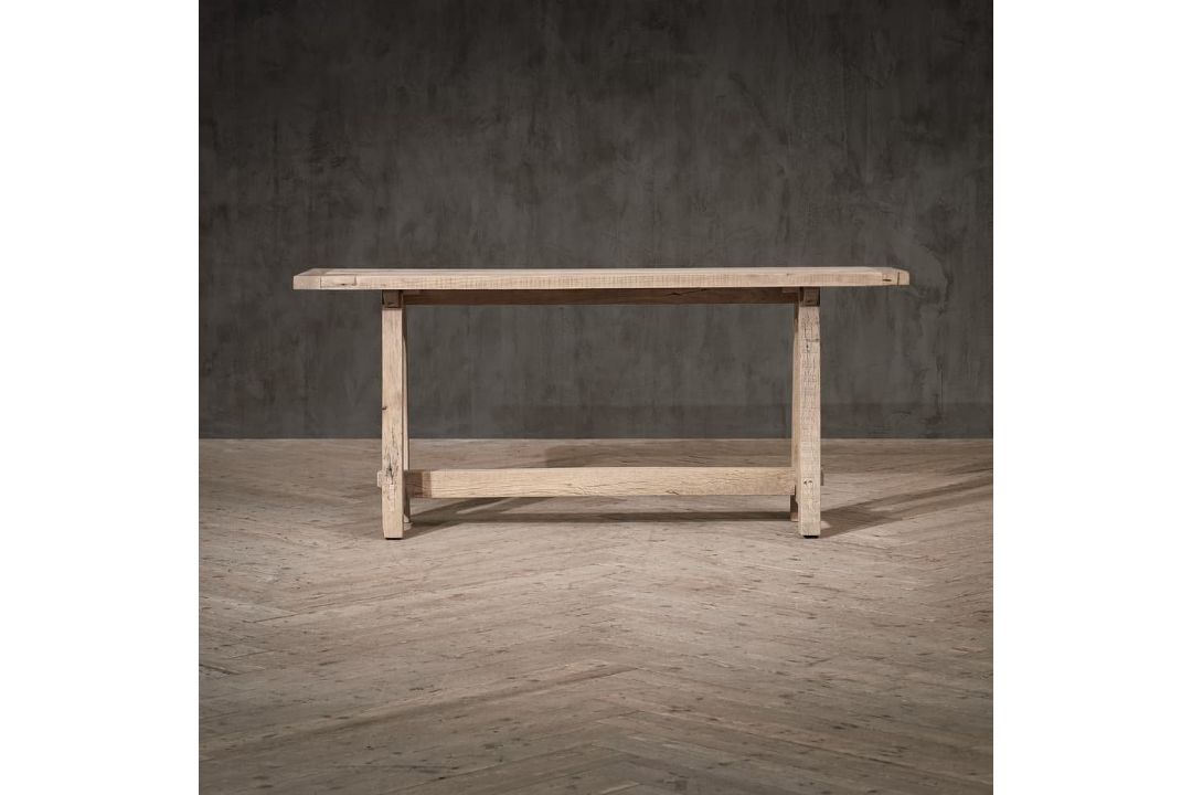 Timothy Oulton Bridge Oak Console Table (180 x 52cm) in Light Natural Oak is a masterfully - Image 4 of 4