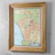Timothy Oulton Classic Maps Los Angeles Art (100 x 82cm) The Timothy Oulton Classic Maps Los Angeles - Image 2 of 2