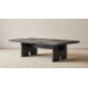 Timothy Oulton Quarry Rectangular Coffee Table (150 x 90cm) in Black Slate Satin is a ruggedly - Image 2 of 4