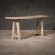 Timothy Oulton Bridge Oak Console Table (180 x 52cm) in Light Natural Oak is a masterfully - Image 1 of 4