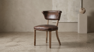 Timothy Oulton Angeles Chair Evolved from a vintage treasure discovered by founder Tim Oulton at a