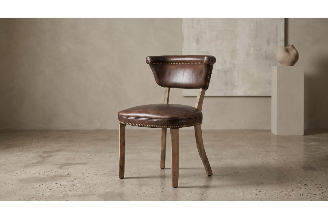 Timothy Oulton Angeles Chair Evolved from a vintage treasure discovered by founder Tim Oulton at a - Image 1 of 2