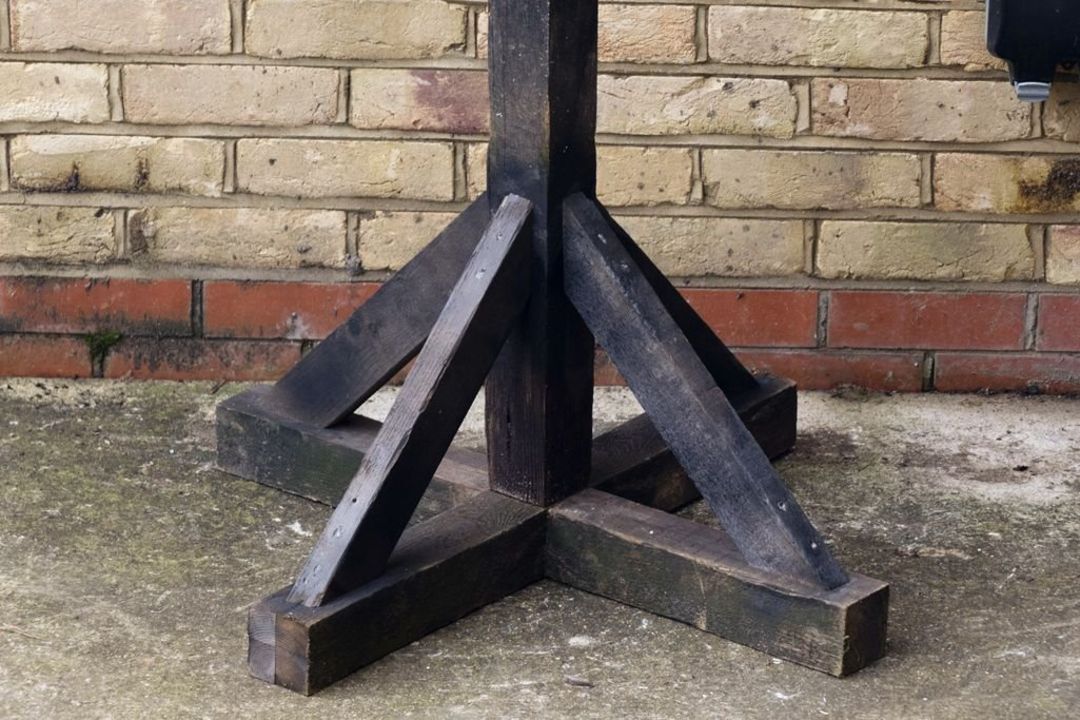 An Impressive Vintage Monumental Freestanding Timber Dovecote Standing at over 3.2 metres tall, this - Image 2 of 11