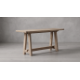 Timothy Oulton Bridge Oak Console Table (180 x 52cm) in Light Natural Oak is a masterfully - Image 3 of 4