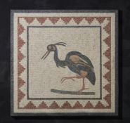 Timothy Oulton Mosaic Crane Art (138 x 138cm) — Matte Black The Timothy Oulton Mosaic Crane Art is a