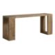 Timothy Oulton Braveheart Console Table (220 x 46 x 76cm) in Battered Plank is a commanding, - Image 4 of 4